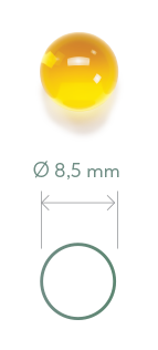 Бесшовные сферические капсулы (ROUND) 300 мг