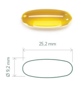 Шовные продолговатые капсулы (OBLONG) 1400 мг