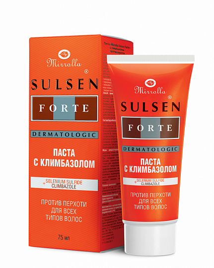 Паста «Mirrolla Sulsen Forte»® с климбазолом - против перхоти