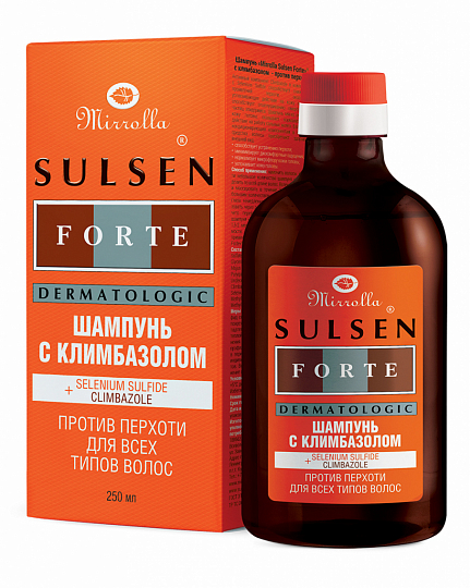 Шампунь «Mirrolla Sulsen Forte»® с климбазолом - против перхоти